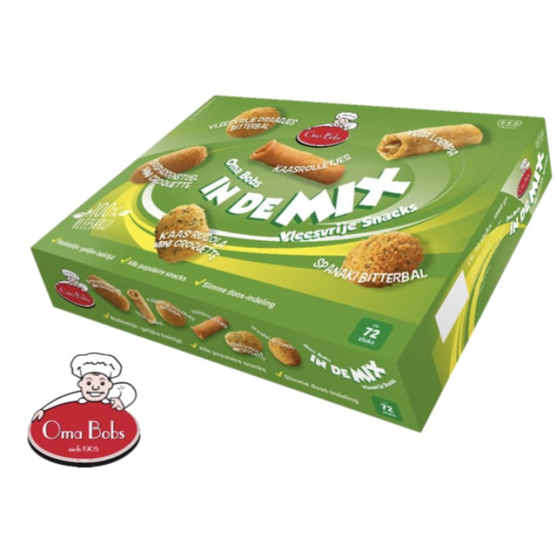 Oma Bobs in de mix vegetarisch